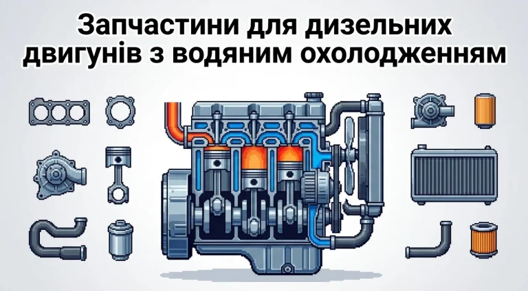 Надійні запчастини до дизельних мотоблоків та тракторів: поради щодо вибору