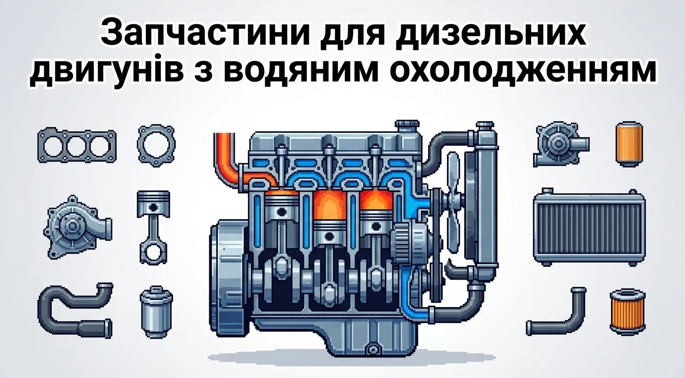 Надійні запчастини до дизельних мотоблоків та тракторів: поради щодо вибору