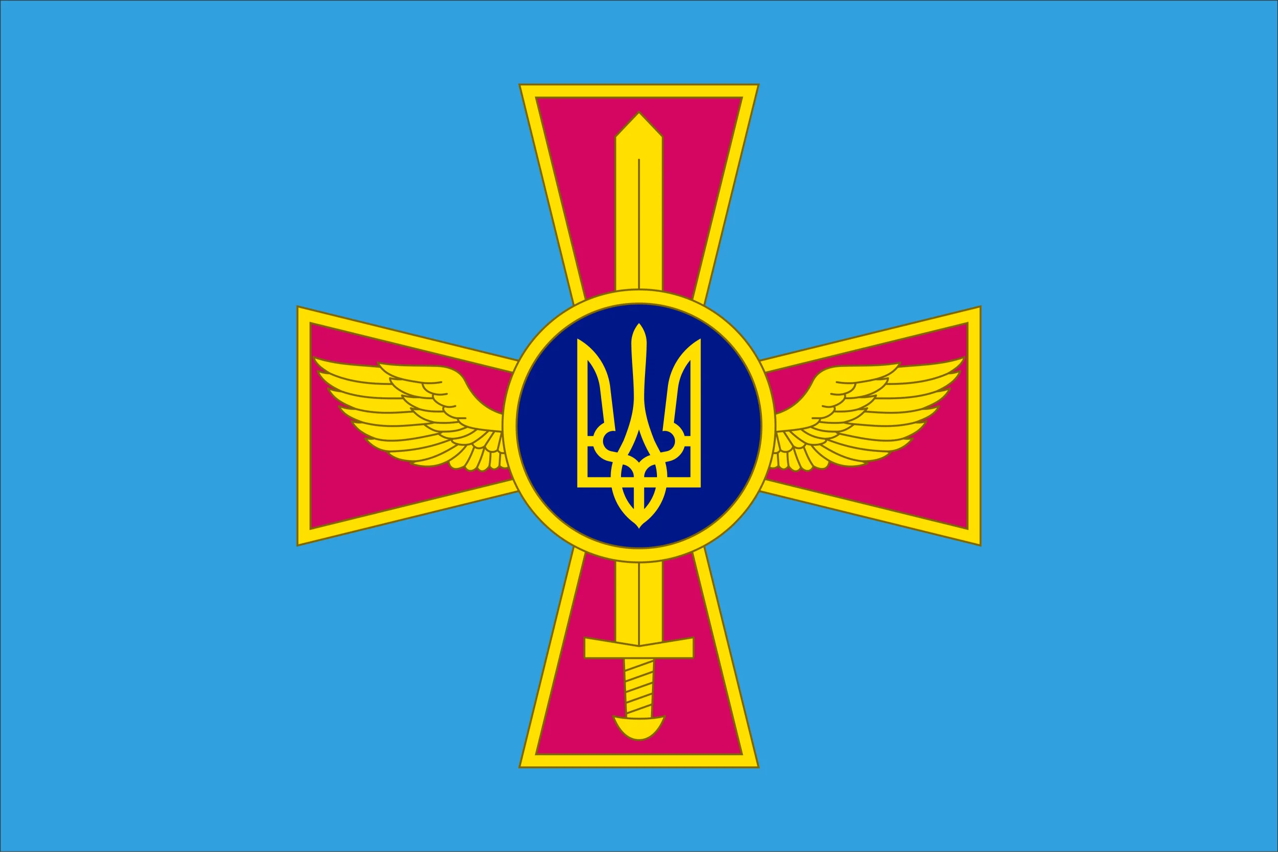 Військові прапори України: що означає символіка на полотнищах бригад ЗСУ